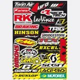Aufkleber Bogen BlackBird Racing 5076A