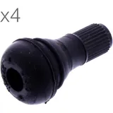 Gummiventil TR412 11,3 mm für Pkw/Motorrad, Packung 4 Stück