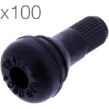 Gummiventil TR412 für Pkw und Motorräder – Packung mit 100 Stück