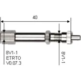 Valve Extension Metal Rigid 30 mm for Trucks/Buses