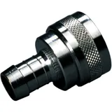 1/2 Inch Nickel-Plated Brass Hose Connector