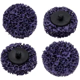 4 Piece Cleaning Discs Set 50 mm Purple for 6560425