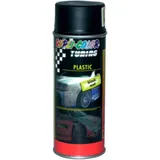 PAINT SPRAY PLASTIC BLACK 400ML