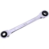 Doppel-Ratschenringschlüssel 4 in 1 für Motorräder 10 13 17 19 mm