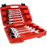 12-Piece Ratchet Wrench Set with Joint