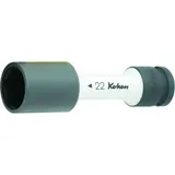 Kraft-Stecknuss 6 Kant 1/2 Zoll 22 mm K