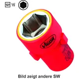 SOCKET HEX VDE 1/2 19 mm Length 55 mm
