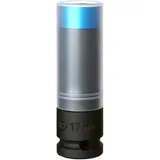 Impact Socket 1/2 17MM with Steel Ring for Motorcycles