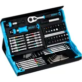 BIT SET 1/4Z 73PCS Hazet Smart CASE
