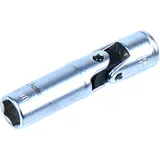Gelenk-Steckschlüssel 1/4" für Glühkerzen, 60 mm, SW 9