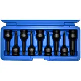 Impact Socket Set XZN 1/2" 75 mm 9 Piece M4-M16