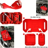 3-Piece Silicone Tool Tray Set for Workshop