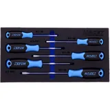 6-Piece Screwdriver Set in Drawer Insert for HAZET