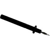 Large Black Test Probe with Spring Basket