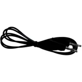 Verlängerungskabel 91 CM mit Federkorbspitze schwarz