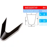 PROFILE KNIFE R 4 for Motorbikes