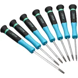 Hazet 7-teiliges Torx Schraubendrehersatz für Elektronik