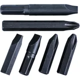 6-Piece Bit Set for Impact Screwdrivers