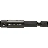1/4 Hex to 1/4 4KT Socket Adapter, Length 50 mm