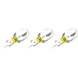 Hazet Bit 1/4 Zoll (6,3 mm) Schlitz Profil 0,4 x 1,5 mm - 3 Stück