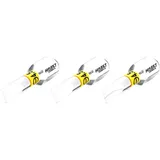 Hazet Slotted Bit 1/4 Inch (6.3 mm) for various models - 25 mm, 3-piece