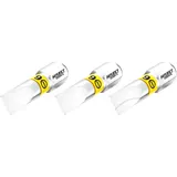 Hazet Slot Bit 1/4 Inch (6.3 mm) - 3 Piece, 25 mm