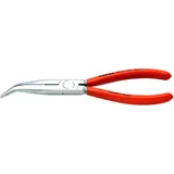Knipex Angled Flat Nose Pliers 200 mm with Plastic Handles