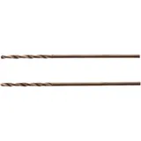 Twist Drill 1.0 mm HSSE-Cobalt, 2 Pieces