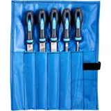 5-Piece File Set HIEB 2 200 mm for Workshops