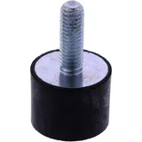 Gummi-Metall-Puffer mit Gewinde M6x18