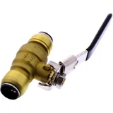 Kugelhahn 15mm Stecker für Steckrohr