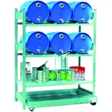 Barrel Shelf for 6x60 Ltr. with Spill Tray