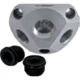 LUFTVERTEILERDOSE ALU 3-Fach 1/2 für Motorräder