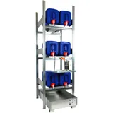 CANISTER RACK for 6 x 20 LTR with Spill Tray