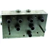 Hydraulikblock complete. Hydraulikblock complete.
