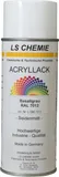 Lackspray RAL 7012 400 ml für Motorräder