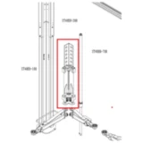 HUBSLIDE SET for 2-Post Lift FOX 4000H