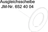 Ausgleichsscheibe für JMP Fox 4000 H