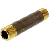 Brass Double Nipple 1/2 Inch - 100mm