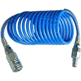 PA Spiral Hose 8x6 mm 7.5 m with Coupling and Nipple