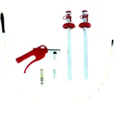 JMP Karosseriepistole mit 2 Saugrohren und Hohlraumschlauch