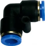 Winkel-Steckverbinder 8 mm für PA-Rohr