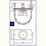 Anschlussdeckel NR.45