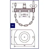 Anschlussdeckel NR.46