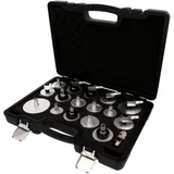 Universal Brake Bleeder Adapter Set 17 Piece for Motorcycles