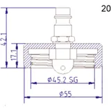 Connector Cover for Brake Filling and Bleeding Equipment
