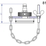 Stierius Connection Cover No. 81 for Brake Filling Devices