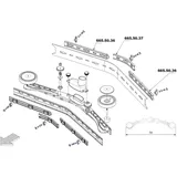 Sauglippe Leiste hinten innen für JMP REX 510