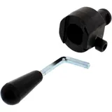 Adaptor for Quick Coupling with Plastic Assembly