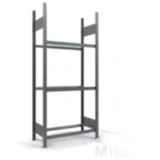 Tyre Rack with 3 Levels, Galvanized